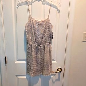 Parker Mini Dress sequins. Small